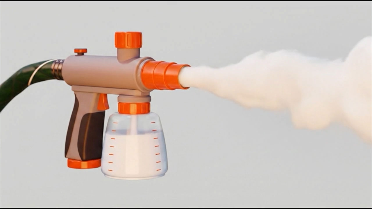 Ember Blitz in use protecting a home